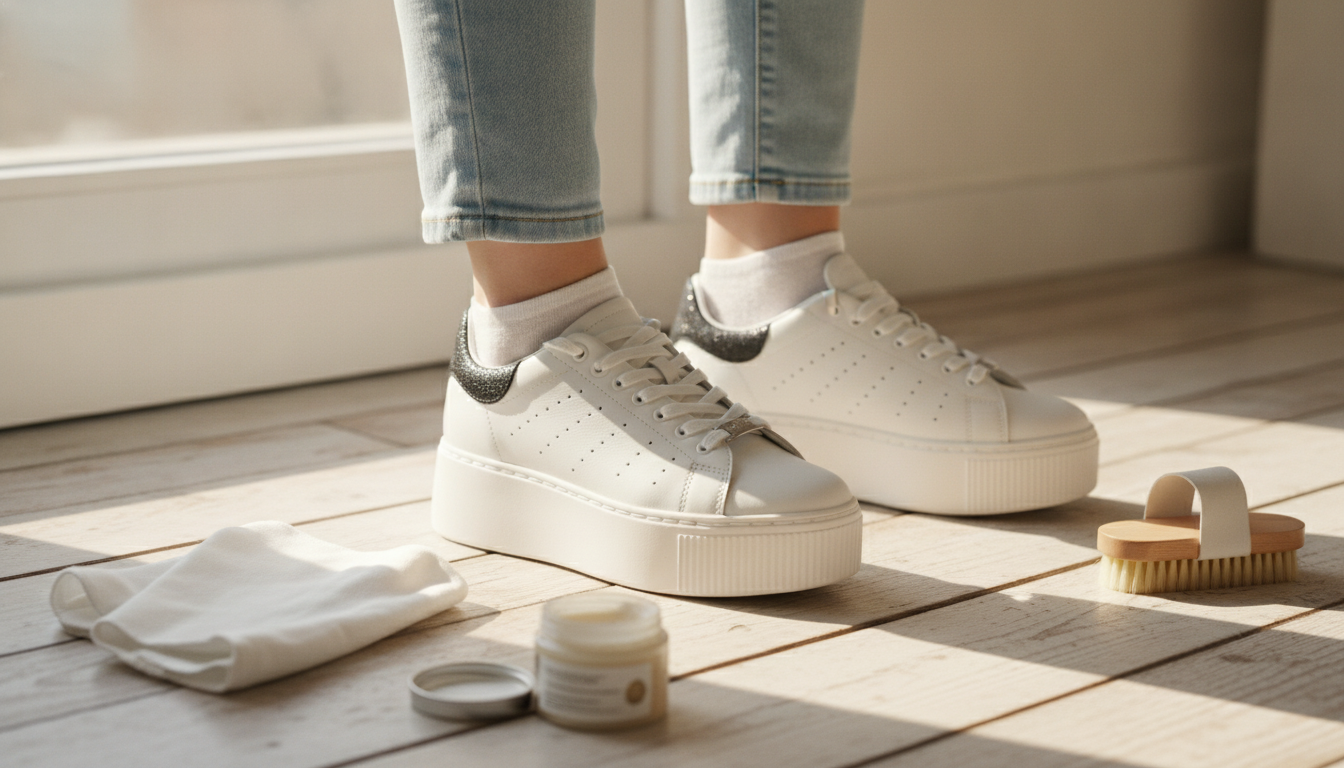 Cult Women’s White Leather Lace-Ups: Fit, Style, Care