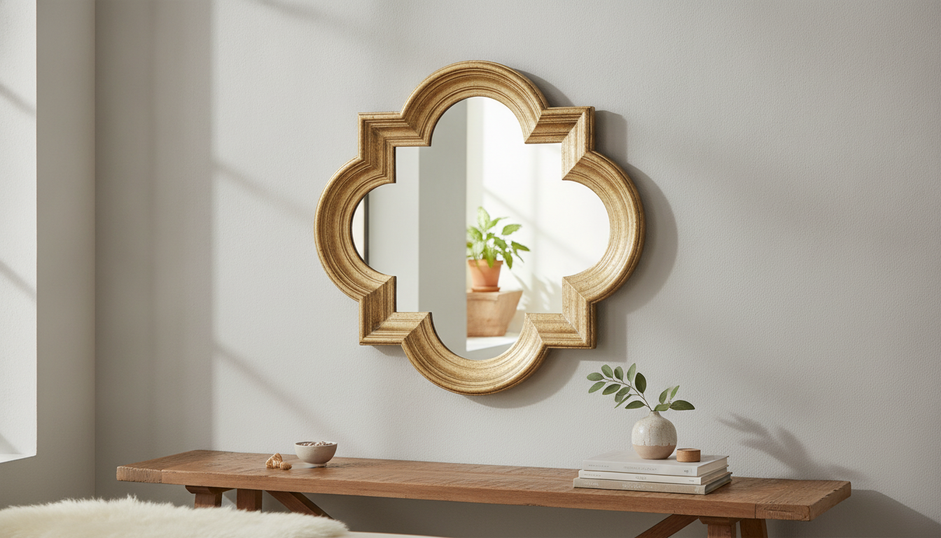 Freeform Wall Mirror Guide: Light, Depth & Style