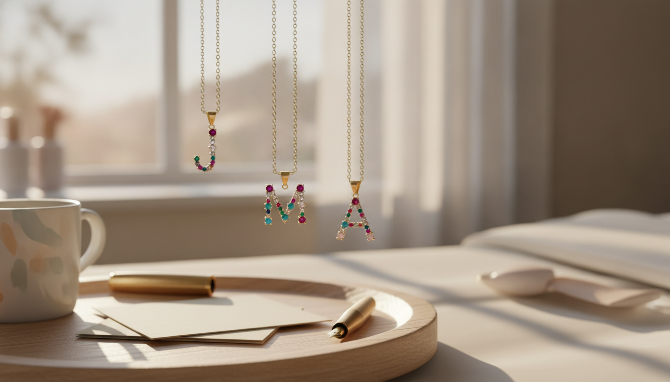 Personalized Letter Necklace: Meaningful Everyday Initial