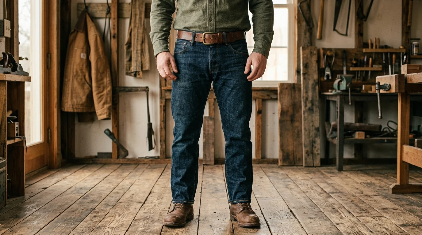1.5-Inch Distressed Leather Belt: Retro Fit, Care & Style