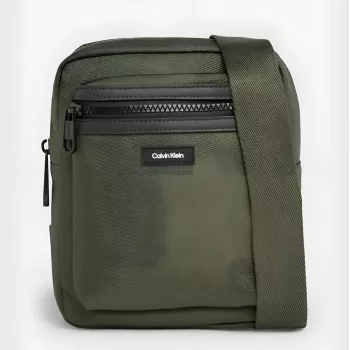 Calvin Klein Brown Zip Crossbody Bag: Daily Essentials